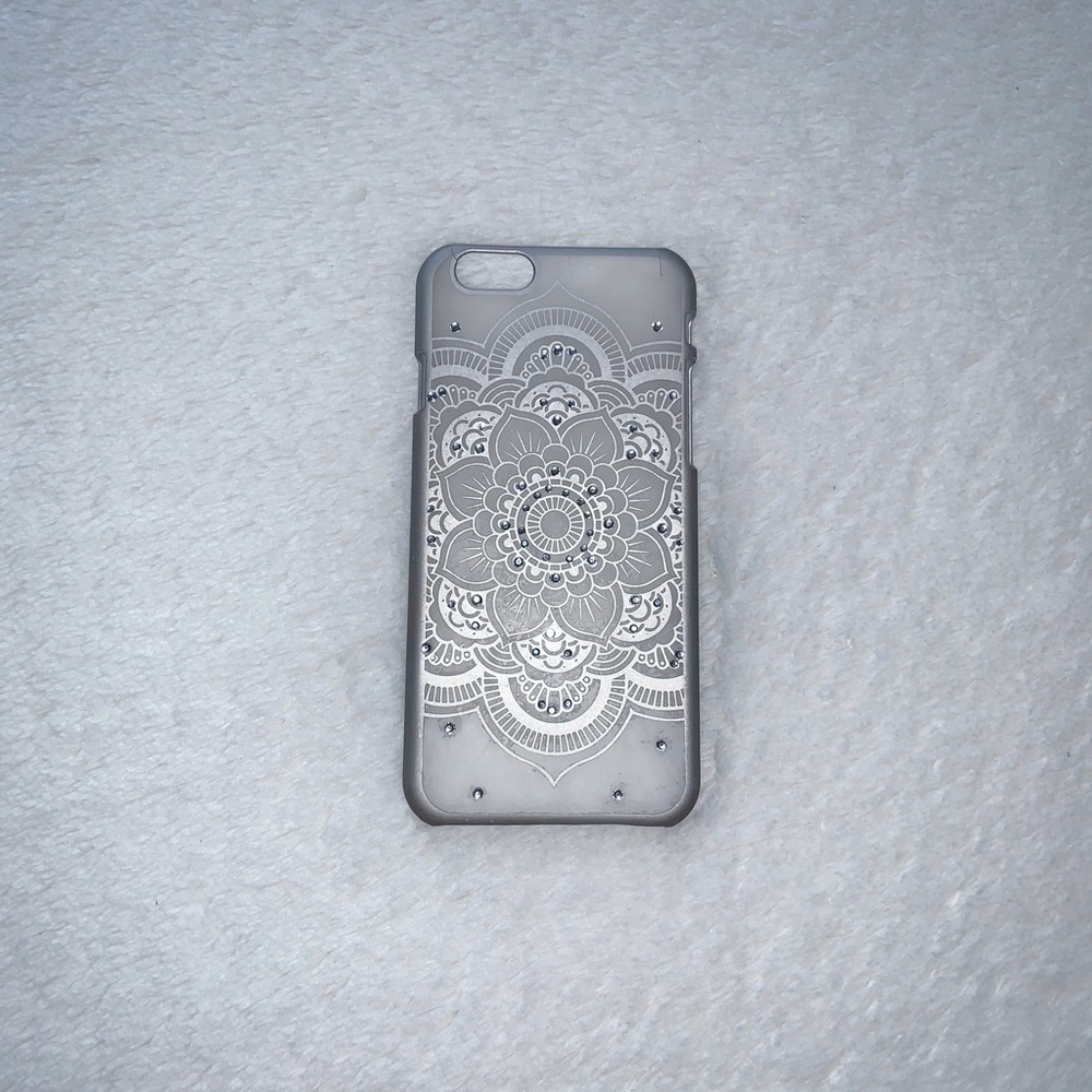 iPhone 6/6s Gray Flower Case